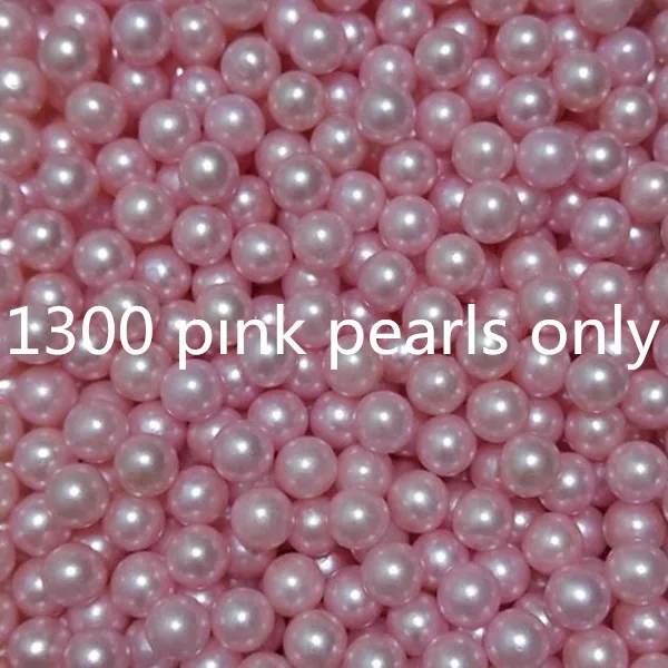 1300 Pink Pearls Акриловая коробка для косметических кистей с пылезащитной крышкой Органайзер для кистей для макияжа стеллаж для хранения лака для ногтей/карандаша/косметики Органайзер - Цвет: 1300 Pink Pearls