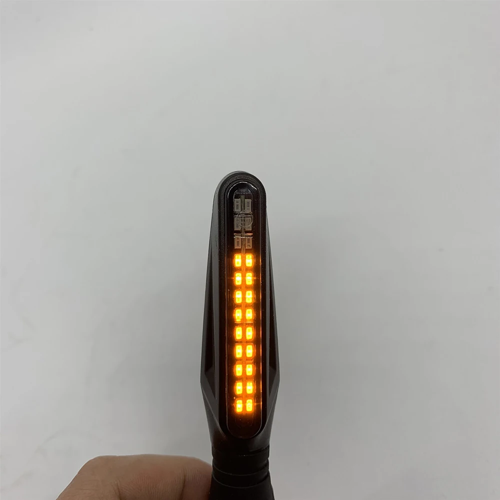 Универсальный мотоцикл 24LED поворотники мигающий мигалка Янтарный Замена