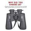 Wide Angle Powerful binoculars 20x50 BAK4 Zoom Long Range 5000m Professional  Folding Telescope ► Photo 2/6