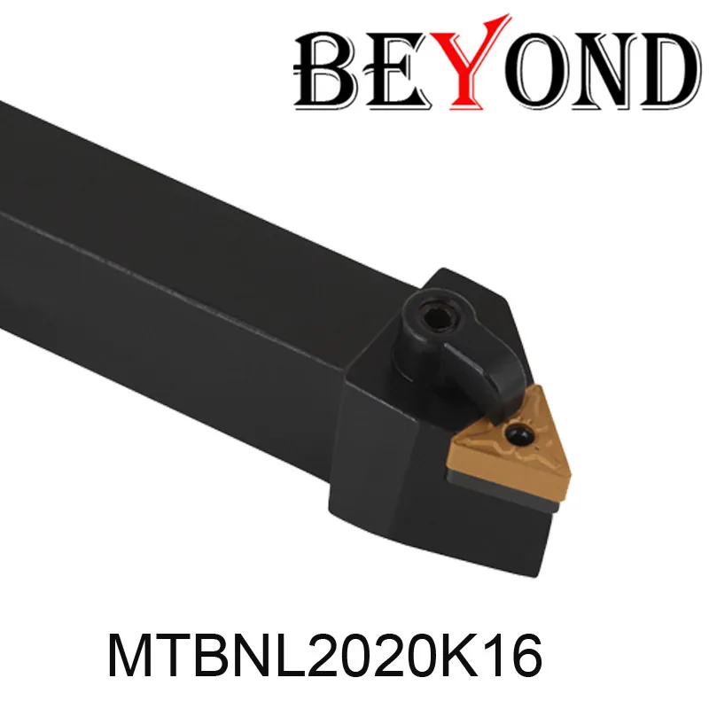 BEYOND Lathe tool holder External Turning Tools 1616 20mm Carbide inserts CNC Boring Bar MTBNR MTBNR1616H16 MTBNR2020K16