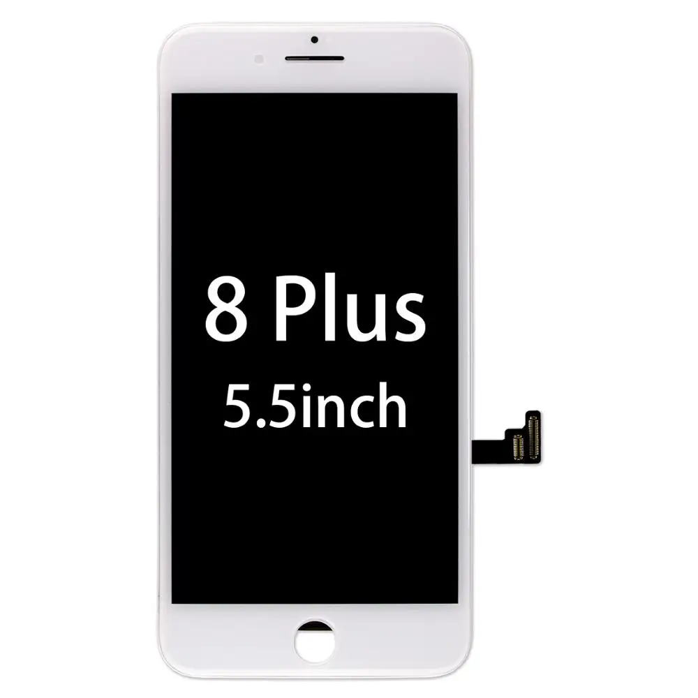 Черный/белый экран Замена для iPhone 6 6plus дисплей 3D сенсорный дигитайзер сборка ЖК для A1586 A1589 A1549 A1522 A1524 тоже - Цвет: 8 Plus-White