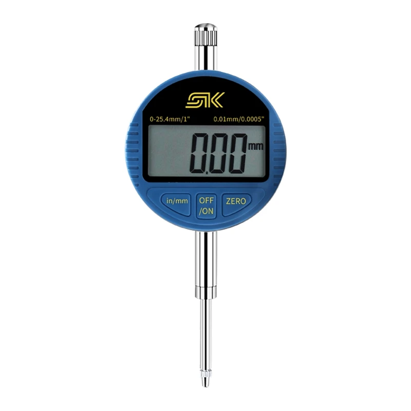 0.001mm 디지털 마이크로 미터 미터법/인치 0-25.4mm/0.5 정밀 다이얼 표시기 두께 게이지 미터 USB 데이터 수집 장치