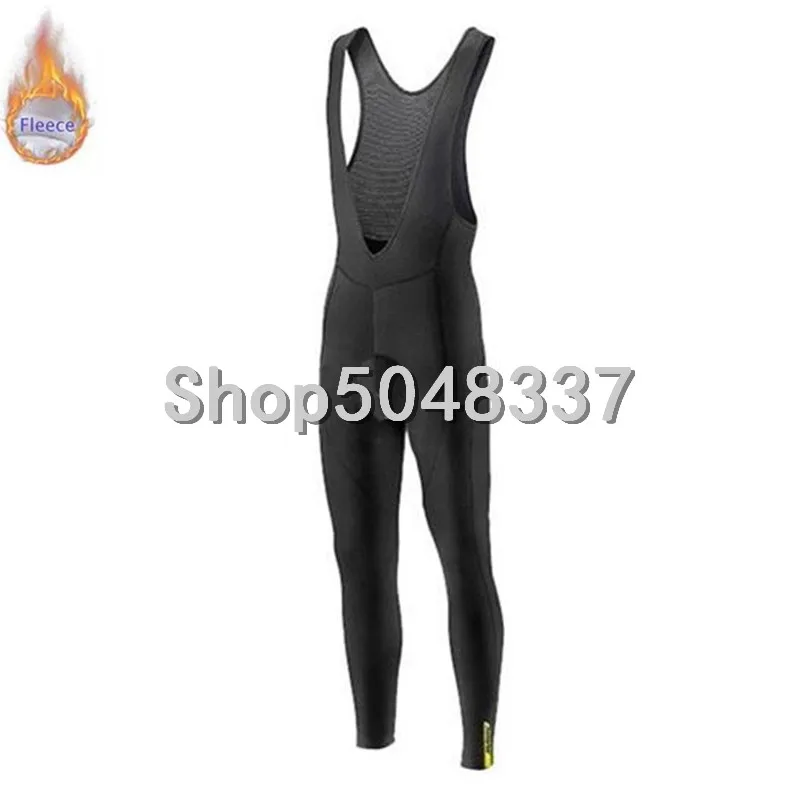 new mavic pro team Winter Thermal Long Cycling Bib Pants Fleece MTB Bike Bicycle Racing Bib Shorts