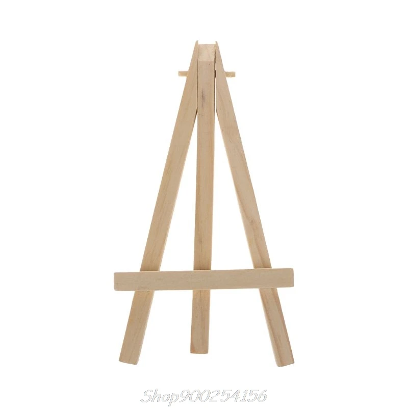 Natural Mini Easel Frame Tripod Display Meeting Wedding Table Number Name Card Stand Display Holder Painting Craft Au03 20