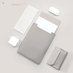 Sleek Waterproof Laptop Sleeve with Versatile Size Options - 15 - 15.6inch (LIGHT GREY)