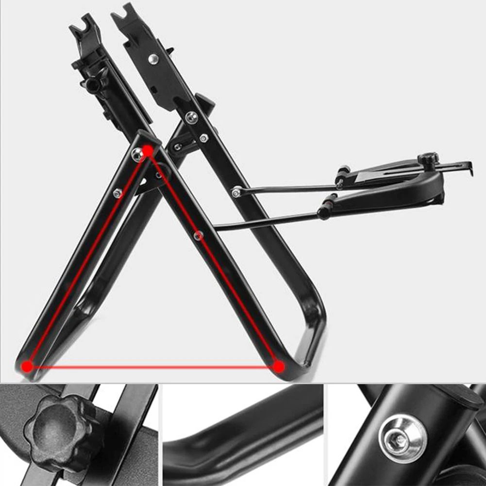 MTB Road Bike Bicycle Wheel Truing Stand Maintenance Home Mechanic Truing Tool Foldable Wheel Correction Table