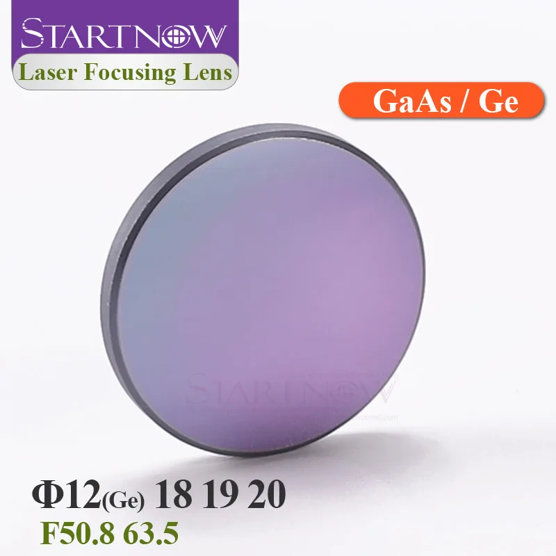 Ge GaAs CO2 Laser Focus Диаметр объектива. 12 18 19,05 20 мм FL 50,8 63,5 мм для гравировки детали машины для резки