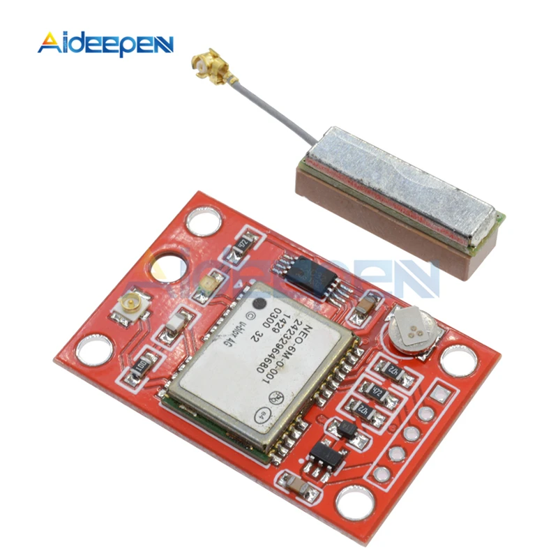 DC 3,3 V-5 V GY-NEO6MV2 NEO6MV2 NEO-6M gps модуль Плата полетного контроллера APM2 APM2.5 RS232 ttl Интерфейс со встроенной антенной для Arduino