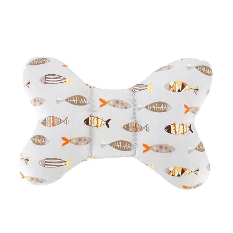 Newborn Sleeping Pillow Infant Baby Pillow Head Shaping Cotton Baby Portable Breathable Anti-rollover