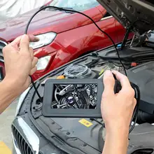 Визуальный эндоскоп 8 мм камера для осмотра портативный эндоскоп Ухо ложка бороскоп 4,3 дюймов ABS Inskam129 фотографии водонепроницаемый