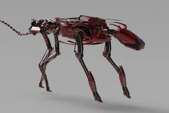 

Companion dog robot Custom order high quality high precision digital models 3D printing service Robots ST1509