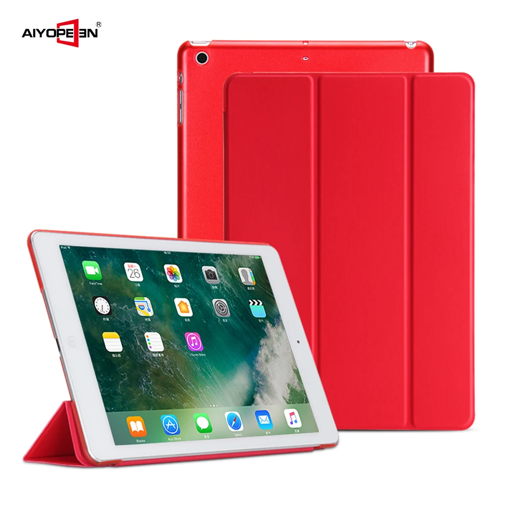 Чехол для iPad Air 1 чехол, AIYOPEEN для iPad Air Чехол из искусственной кожи подставка держатель для iPad smart Cover PC задняя крышка A1474 A1475 A1476