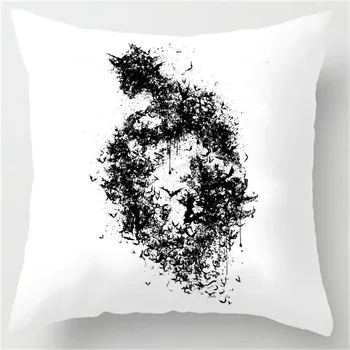 

Hot Sale Luxury Printing Square Custom Anime batman Minions Fashion Zippered Throw Square Pillow Case