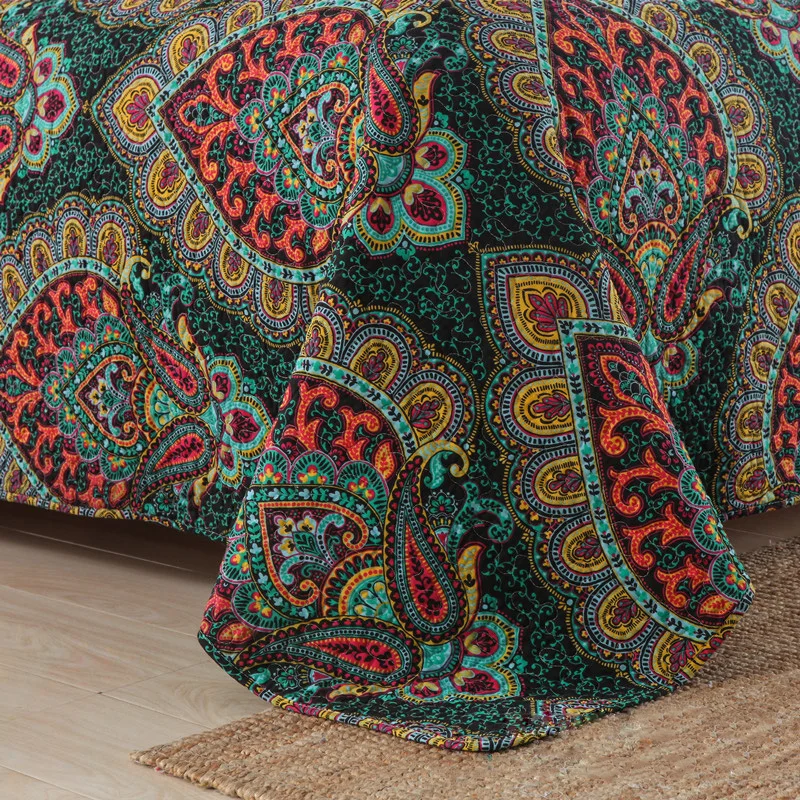 CHAUSUB ����̾� ��ư ��Ʈ ��Ʈ ħ�뿡 3PCS ħ�뺸 ħ�ǿ��� Shams �� ������ Coverlet ���� ��Ʈ ħ�� Ŀ��