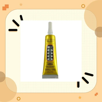 

110ML E8000 Clear Adhesive Sealant Glue for DIY Phone Border Diamond Clothes