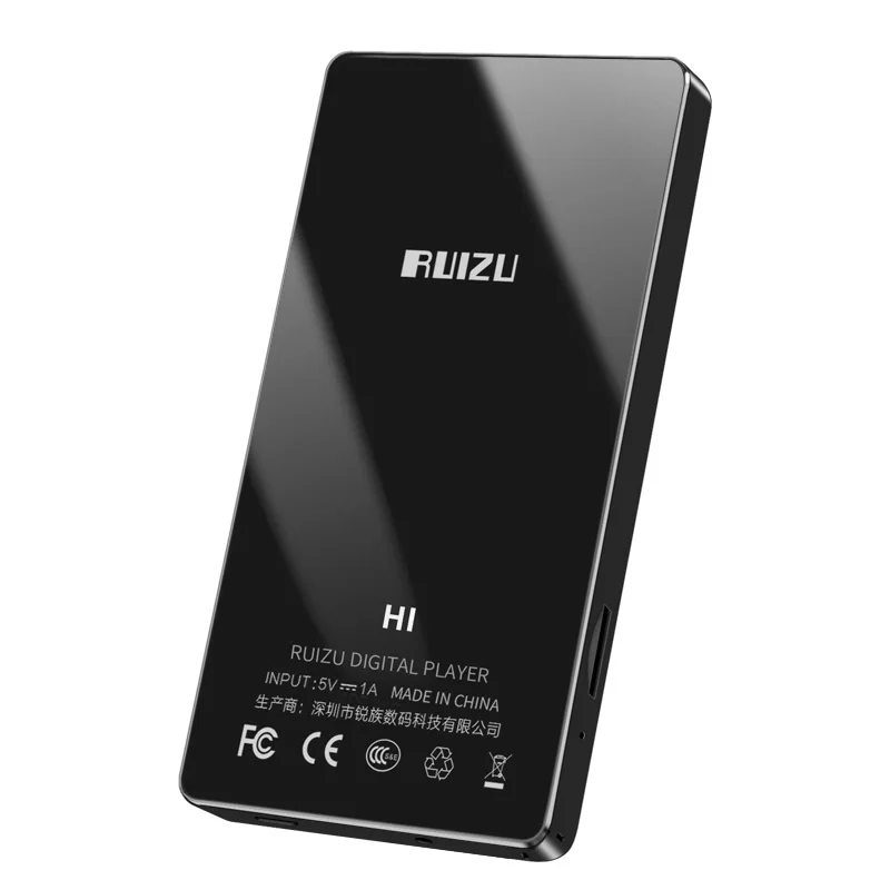 RUIZU H1 Full Touch 4iN экран MP3-плеер 8 Гб музыкальный плеер с fm-радио видео плеер проигрыватель электронных книг MP3 со встроенным динамиком 5