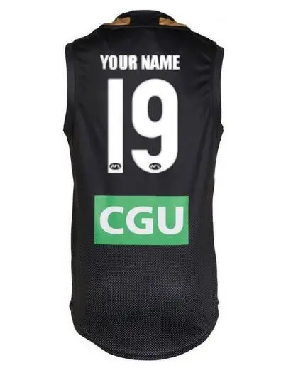 Print name number AFL COLLINGWOOD MAGPIES тренировочная Джерси размер S-3XL - Цвет: Print name number