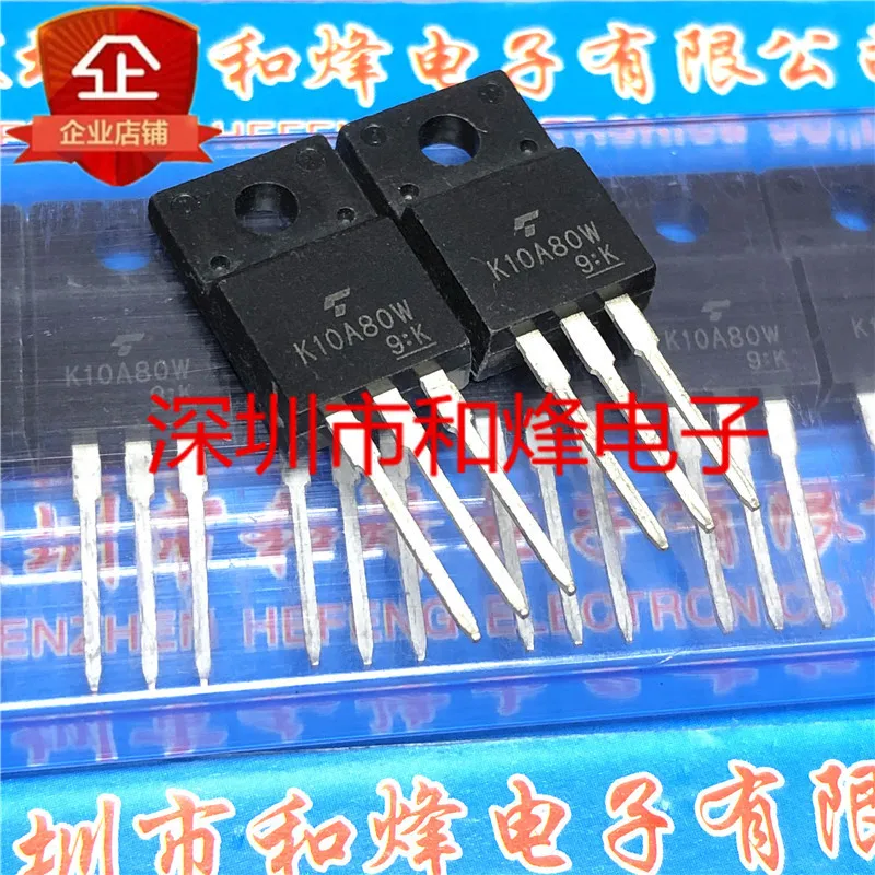 10PCS K10A80W TO-220F 9.5A 800V FET   100% ű  