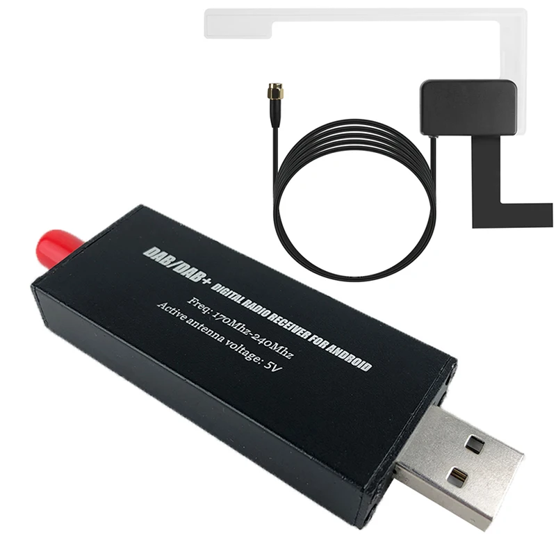 1 шт. автомобильная антенна DAB USB адаптер приемник для Android донгл стерео анти