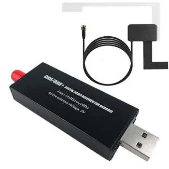 

1PC Car DAB Antenna USB Adapter Receiver for Android Dongle Stereo Anti-noise Player Aerial Antenna Cable Access