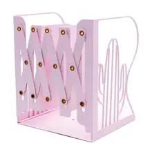 Кактус металлическая Выдвижная Подставка держатель Полка Bookrack Органайзер D08B