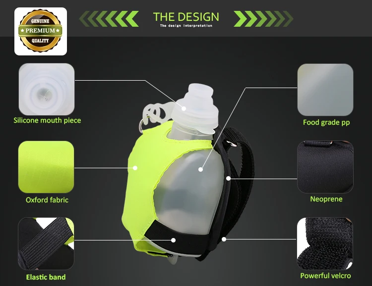 Promotional Eco-friendly Lightweight  Food Grade Plastic Bottle 200 ML