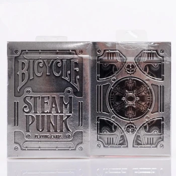 

Bicycle Silver Steampunk T11 Playing Cards Deck Magic Regular Playing Cards poker Standard Decks Magic Trick