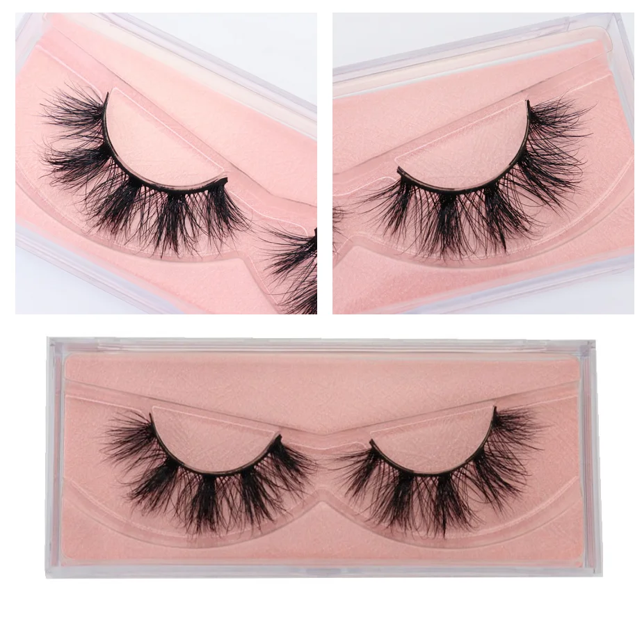 10/150 упаковок норковые ресницы 3D 100% без жестокости ручной работы многоразовые