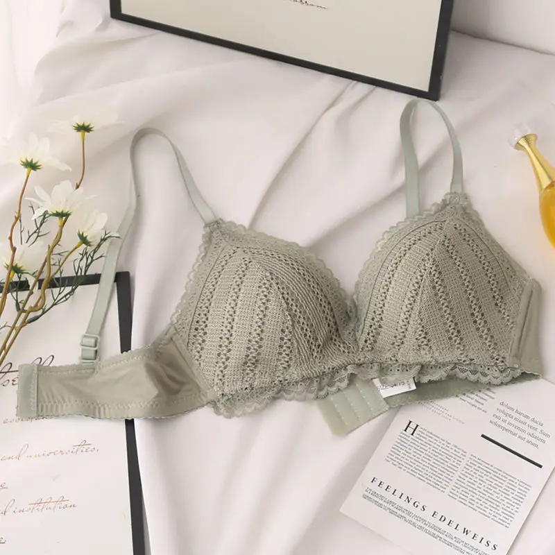 Women's Bra Lace Bras New Underwear Bras for Women Brassiere Sexy Female Wireless Push Up Bra Backless Bralette Lingerie Tops