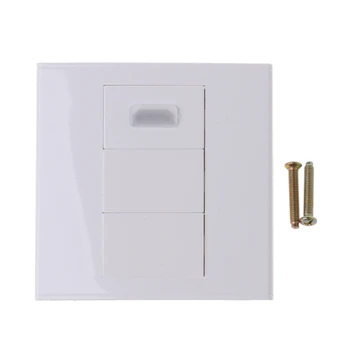 

HDMI Wall Plate with Angle Side Female to Female Connector Support 3D and 4K