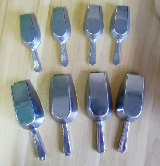 Mini Alloy Salt Spoon Food Ice Scoop 110mm 150mm ice cream scoop