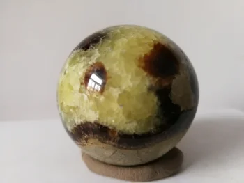 

160.8gNatural dragon ball crystal energy crystal ball, furniture accessories