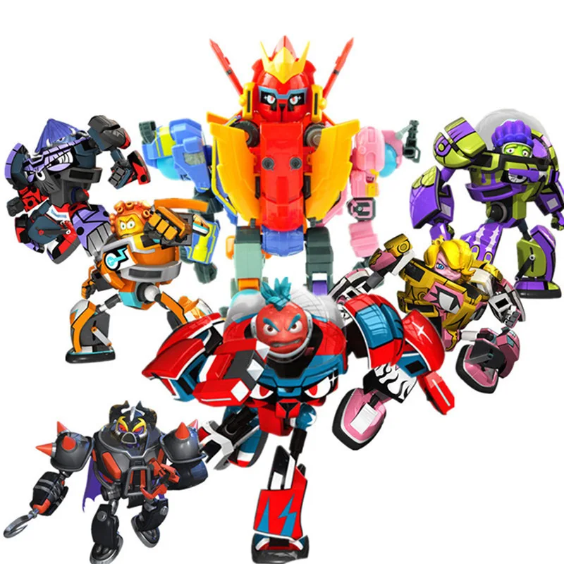 

Genuine Egg Boy Toy Coldplay Transformation Ejection Bakugan Mobile Doll Genuine Patch Leddy Blue Wave