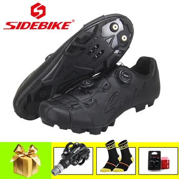 

SIDEBIKE men sapatilha ciclismo mtb cycling shoes self-locking breathable outdoor sport mountain bike sneakers riding bike shoes