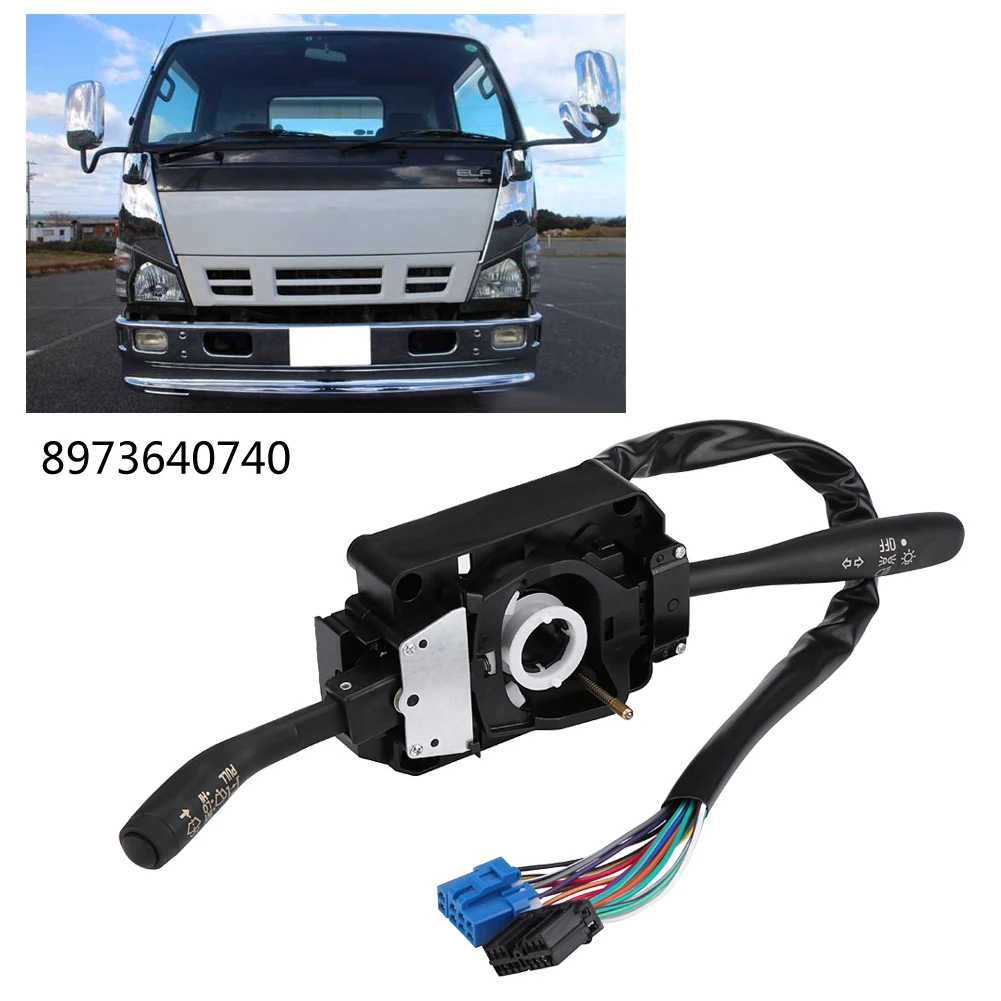 Turn Signal Indicator and Wiper Control Combination Switch for Isuzu NPR NQR GMC 8973640740 | Автомобили и мотоциклы