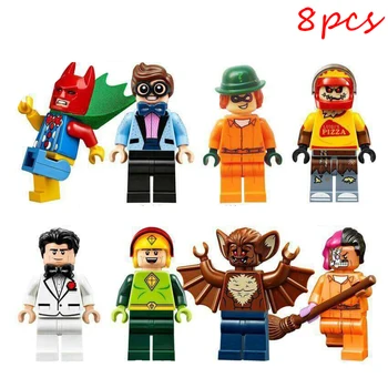 

8-20Pcs Compatible LEGO Avengers Super Hero Joker Batman and Robin Poison Ivy Building Blocks Figure Dolls Model Christmas Gifts