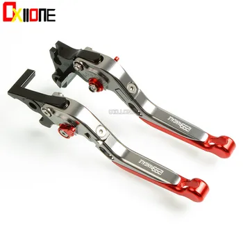 

CNC Aluminum Motorcycle Adjustable Folding Extendable LEVER Brake Clutch Levers For Ducati 1299 Panigale/S/R 2015 2016 6 Colors