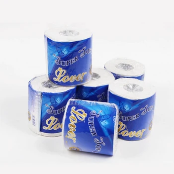 

10 Rolls Strong Soft 3-Ply Toilet Paper Bath Tissue Skin-friendly for Bathroom Home