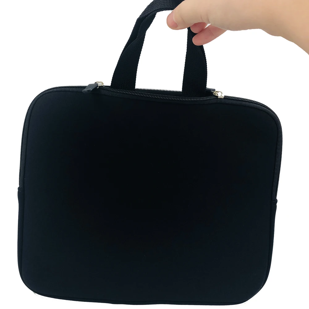 Однотонная черная сумка для переноски компьютера, мужская сумка для ноутбука, портативный чехол для ноутбука, планшета, сумка для 10 1" 13 13,3 14" 15 17 для женщин, PC
