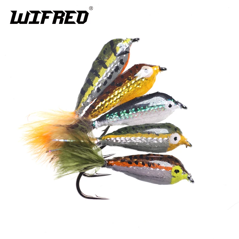 Wifreo 4 шт. #4 классические эпоксидные рыболовные приманки Minnows морские стримеры