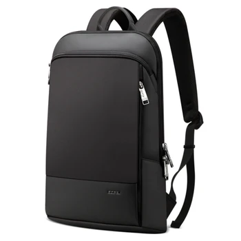 

BOPAI Thin Men's Backpack Ultra-Thin Ultra-Light Laptop Backpack for 15.6-Inch Stylish Office Waterproof Men's Business Backpack