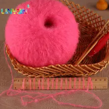 250 г/лот 40% Ангорская шерсть 60% акриловая пряжа для ручной вязки