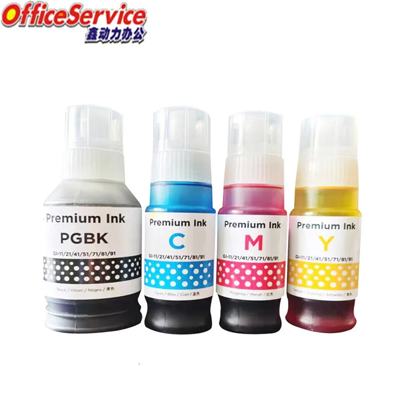GI71 GI-71 GI 71 ink refill compatible for Canon PIXMA G1020 G G3020 G3060 inkjet printer