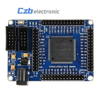 

EP2C5T144 ALTERA FPGA CycloneII Minimum System Development Board Learning Board