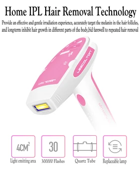 

Lescolton T006i Safe Use for Body Hair Removal Epilator Painless IPL 400000 Pulse for Household with Free Gift Depilador a Laser