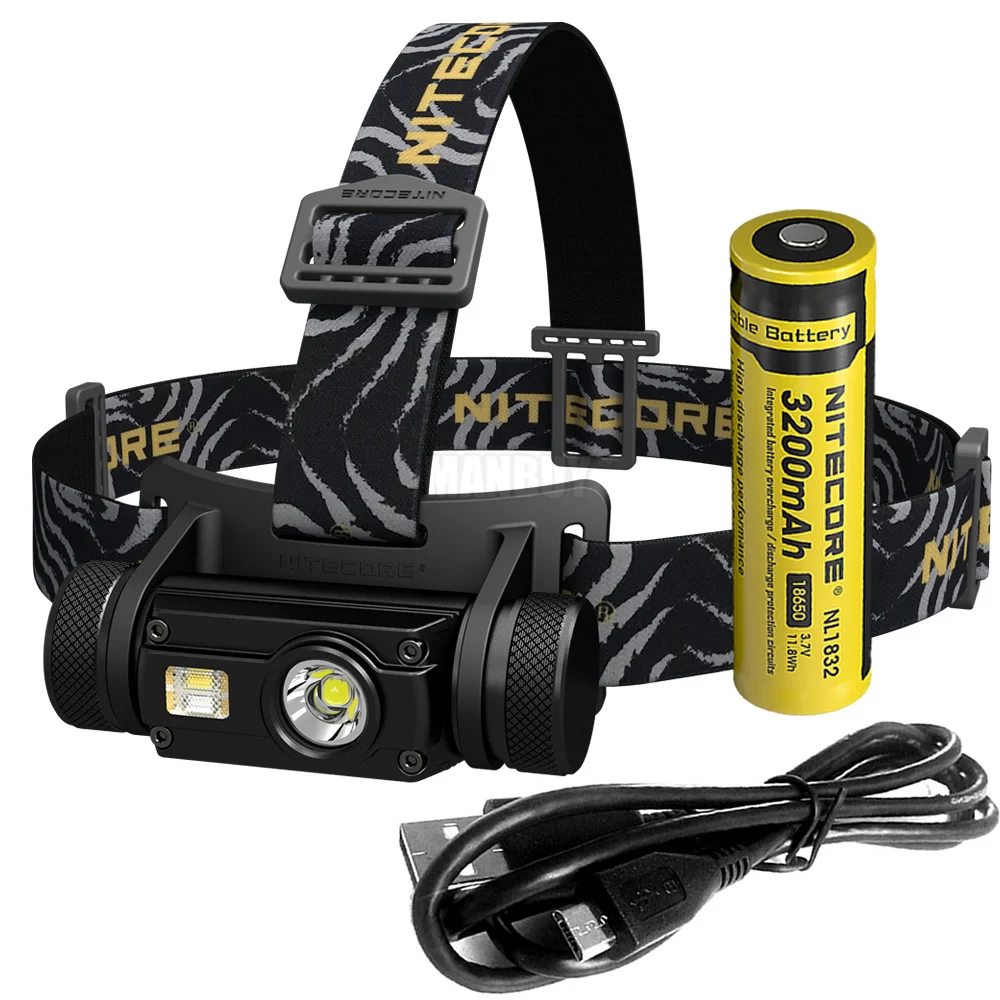 Распродажа NITECORE HC65 налобный фонарь CREE XM L2 U2 1000Lumes перезаряжаемая фара