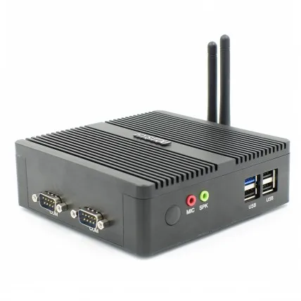 Мини ПК без вентилятора с двойной LAN Windows 10 Linux PFsense роутер брандмауэр компьютер