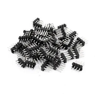 

50 x Double Row 2x4Pin 2.54mm Male Pin Header IC Connectors