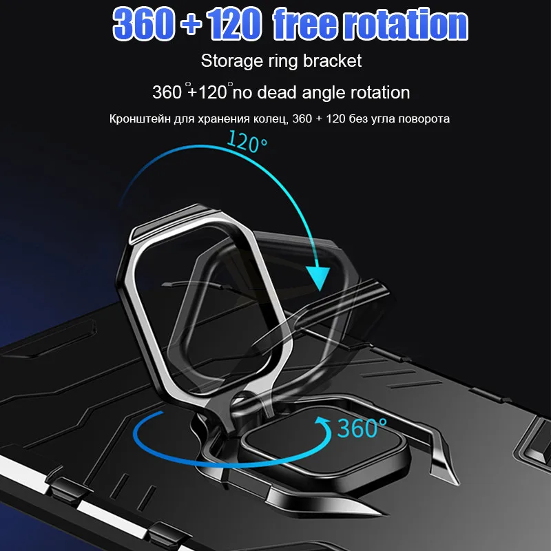 Lovebay бронированный чехол для телефона для Red mi K20 Pro Note 7 7A 6 8 Pro подставка держатель Автомобильный кольцевой чехол для Xiaomi mi 9T 9SE CC9e mi 8 Lite Pro