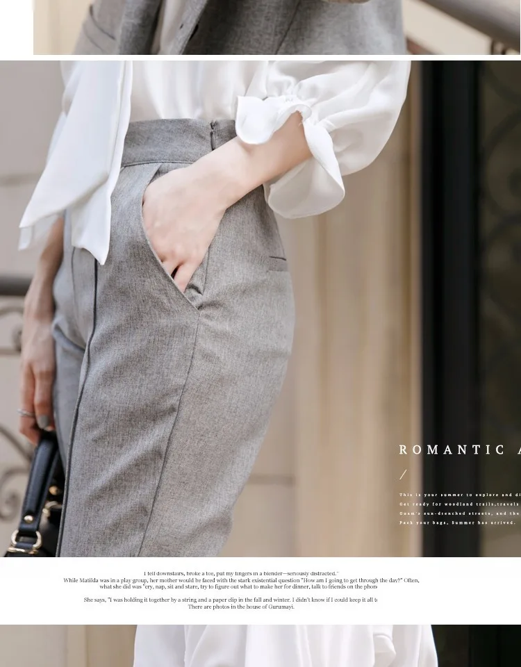 Nieuwe Herfst офис dameskleding hoge kwaliteit Блейзер tweedelige наборы сплошной Femme Pak Блейзер en broek набор
